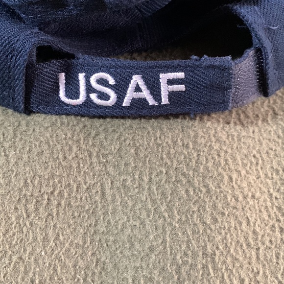 Official licensed Air Force Hat. Blue. Velcro adjustable fastener. - Picture 2 of 5